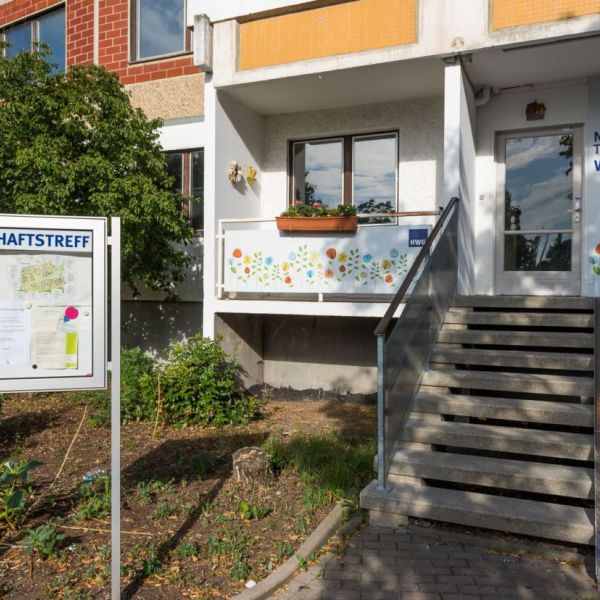 Bildbeschreibung: Ansicht HWG-Nachbarschaftstreff in Heide-Nord