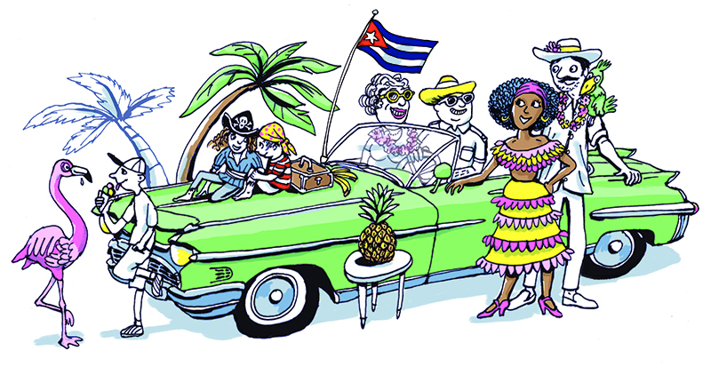Karikatur Kuba