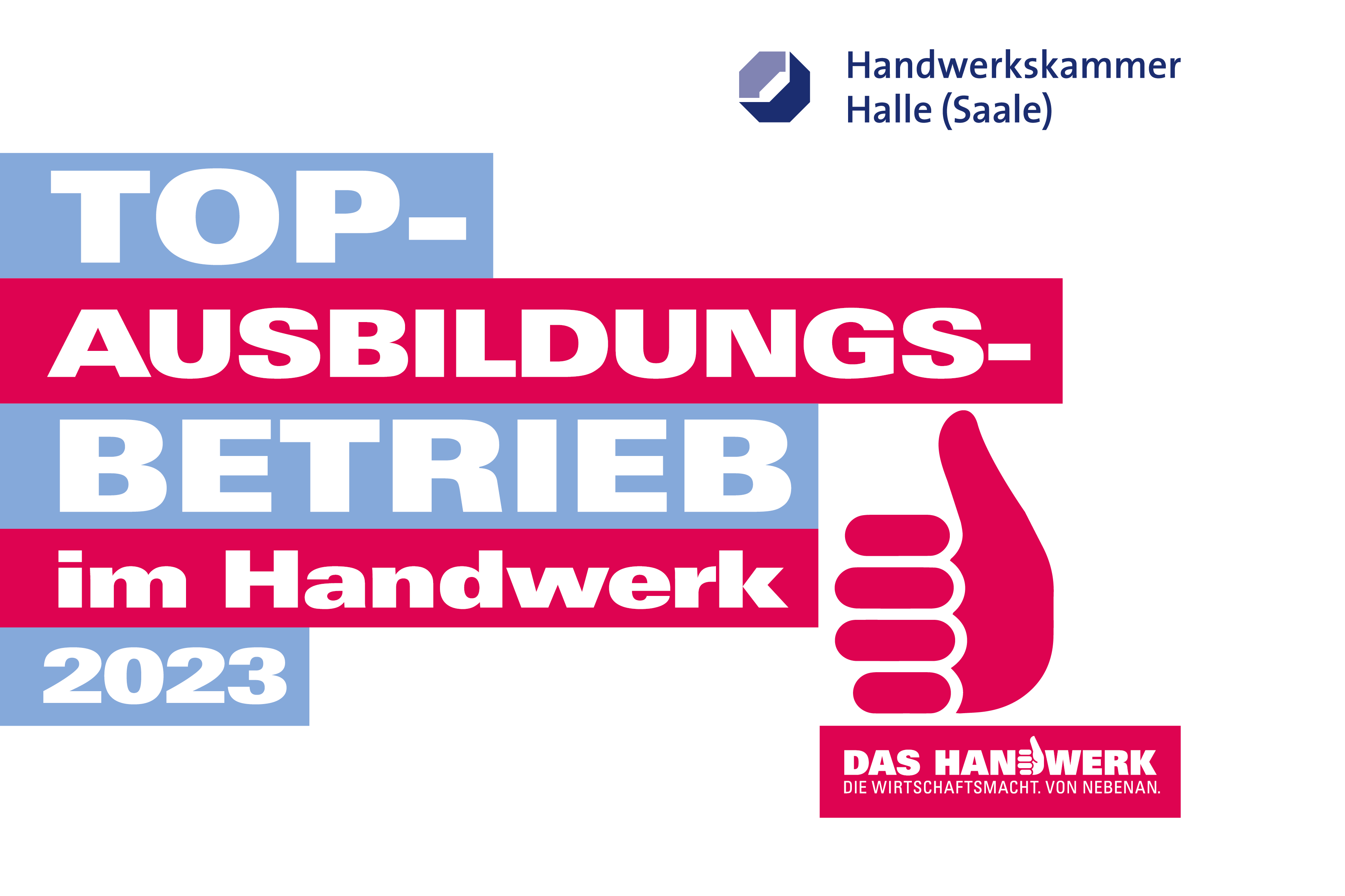 Logo Top Ausbildungsbetrieb Handwerkskammer
